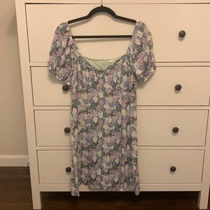 Pacsun Colorful butterfly dress. Size Large